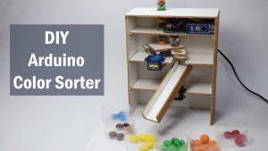 Arduino颜色分拣机项目-颜色分拣机