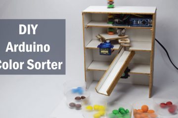 Arduino颜色分选项目-颜色分选机