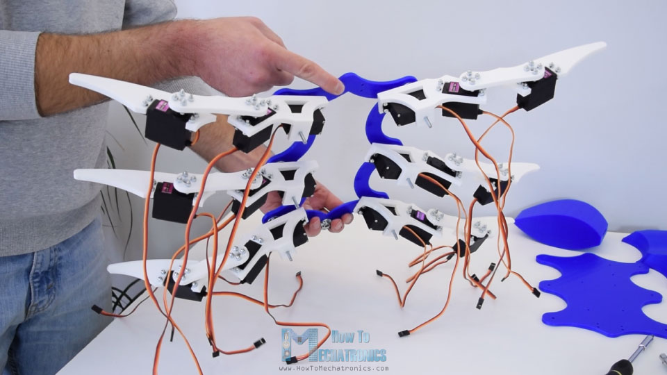制作arduino六足机器人