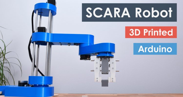 SCARA机器人-如何构建自己的Arduino基于机器人